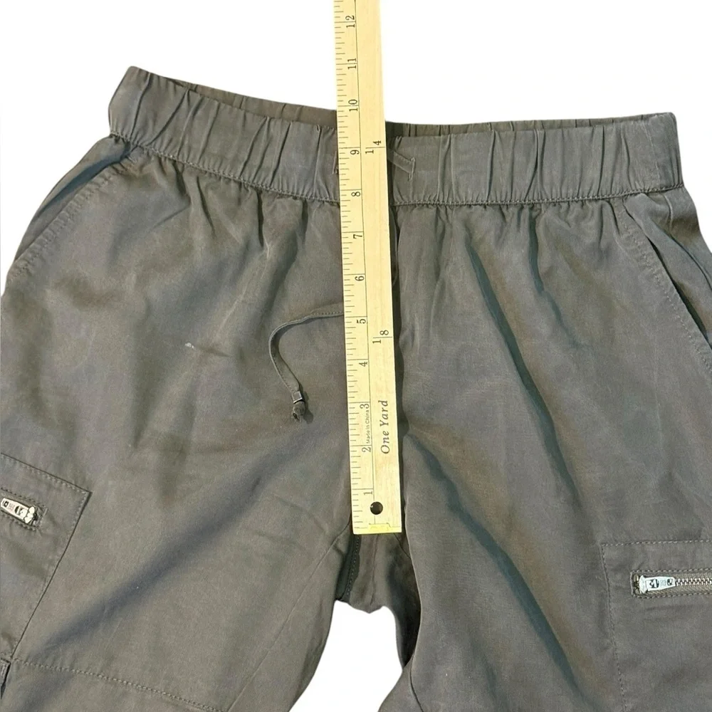 Banana Republic TENCEL™ CARGO JOGGER Steel Green Women's Cargo Pants